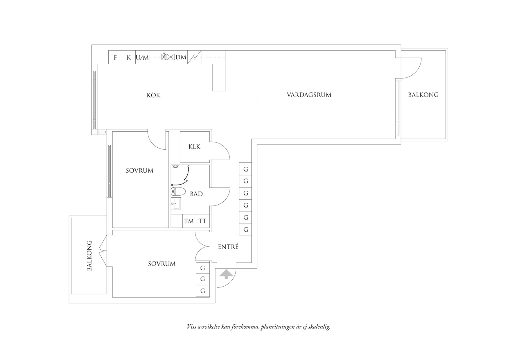 Planritning 1 Sixten Camps gata 10