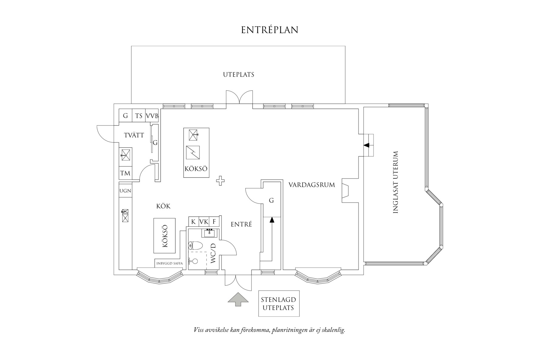 Planritning 3 Ryttarstigen 19