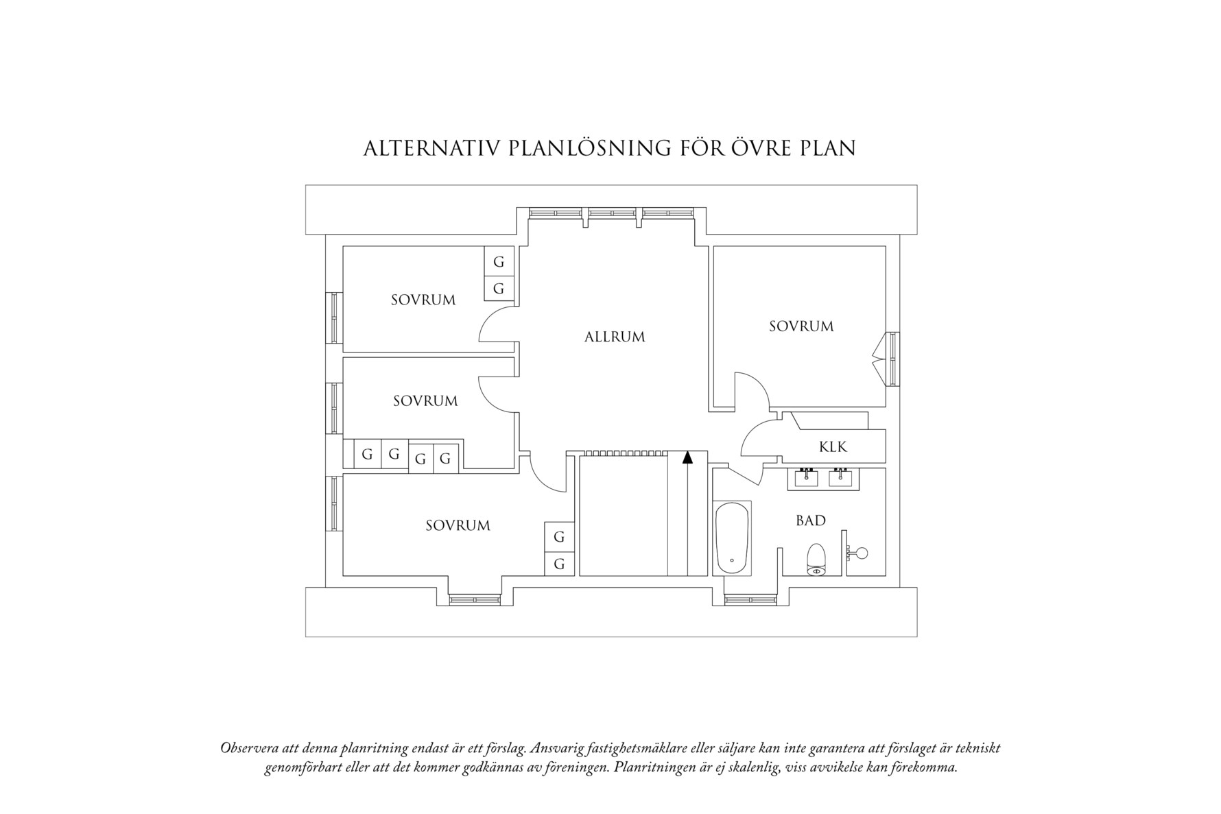 Planritning 2 Ryttarstigen 19