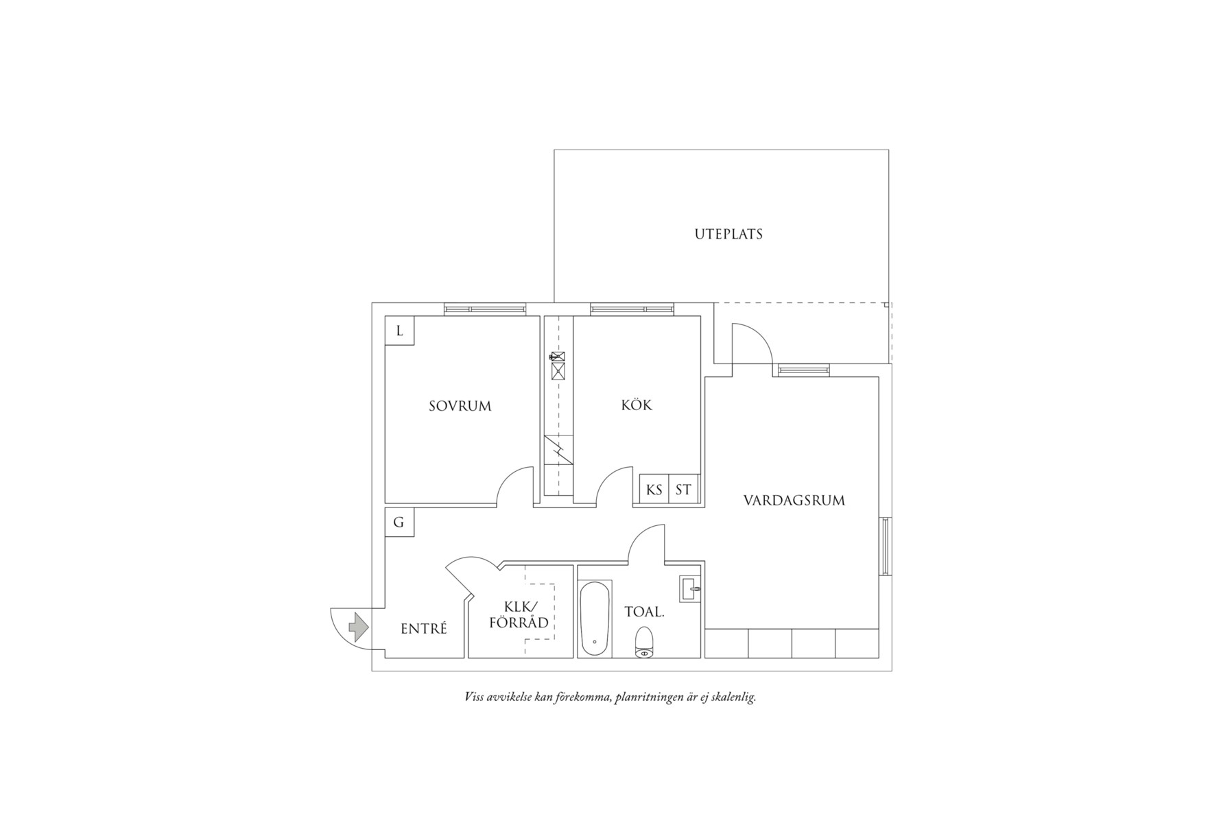 Planritning 1 Önneredsvägen 141