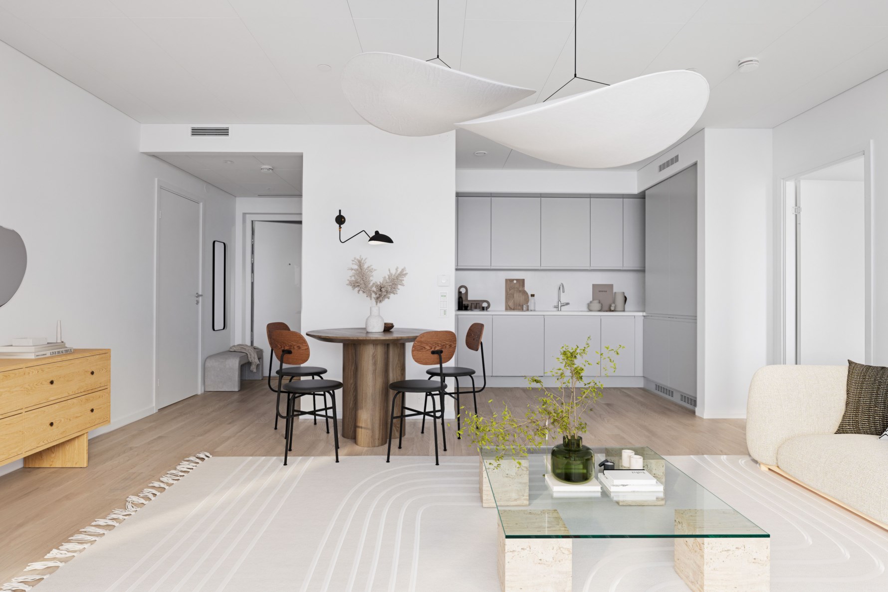  Bilden är ett fotomontage