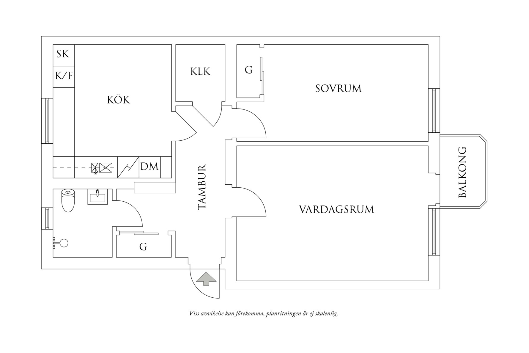 Planritning 1 Toppsegelsgatan 1