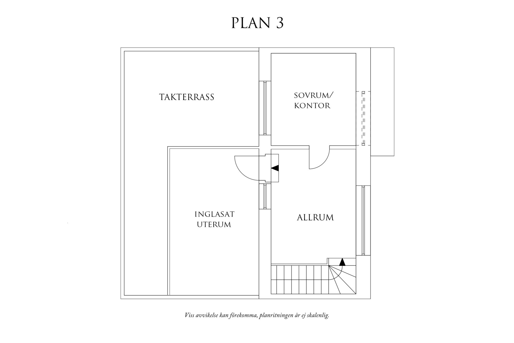 Planritning 3 Algot Scotts gata 52