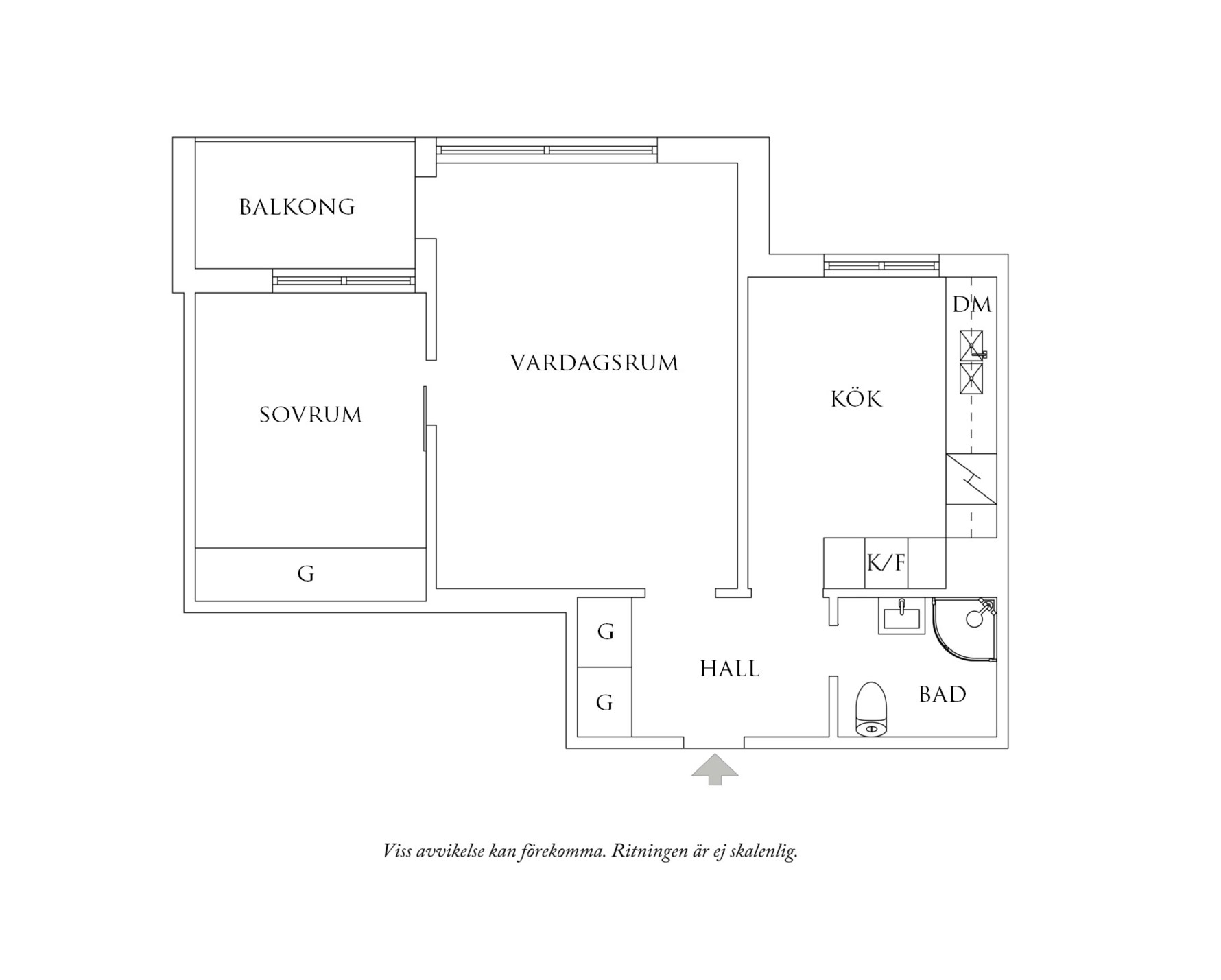 Planritning 1 Nordostpassagen 9