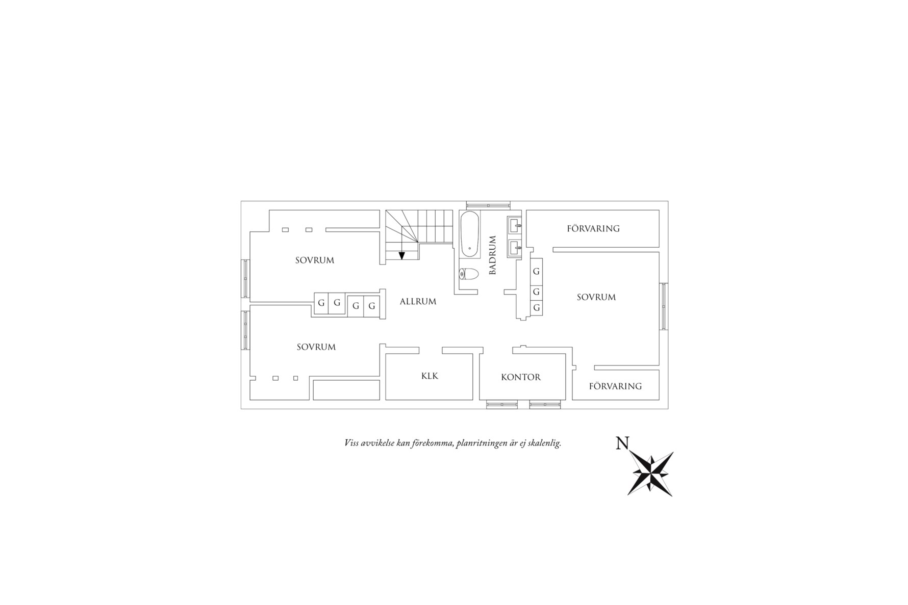 Planritning 2 Högadalsgatan 18