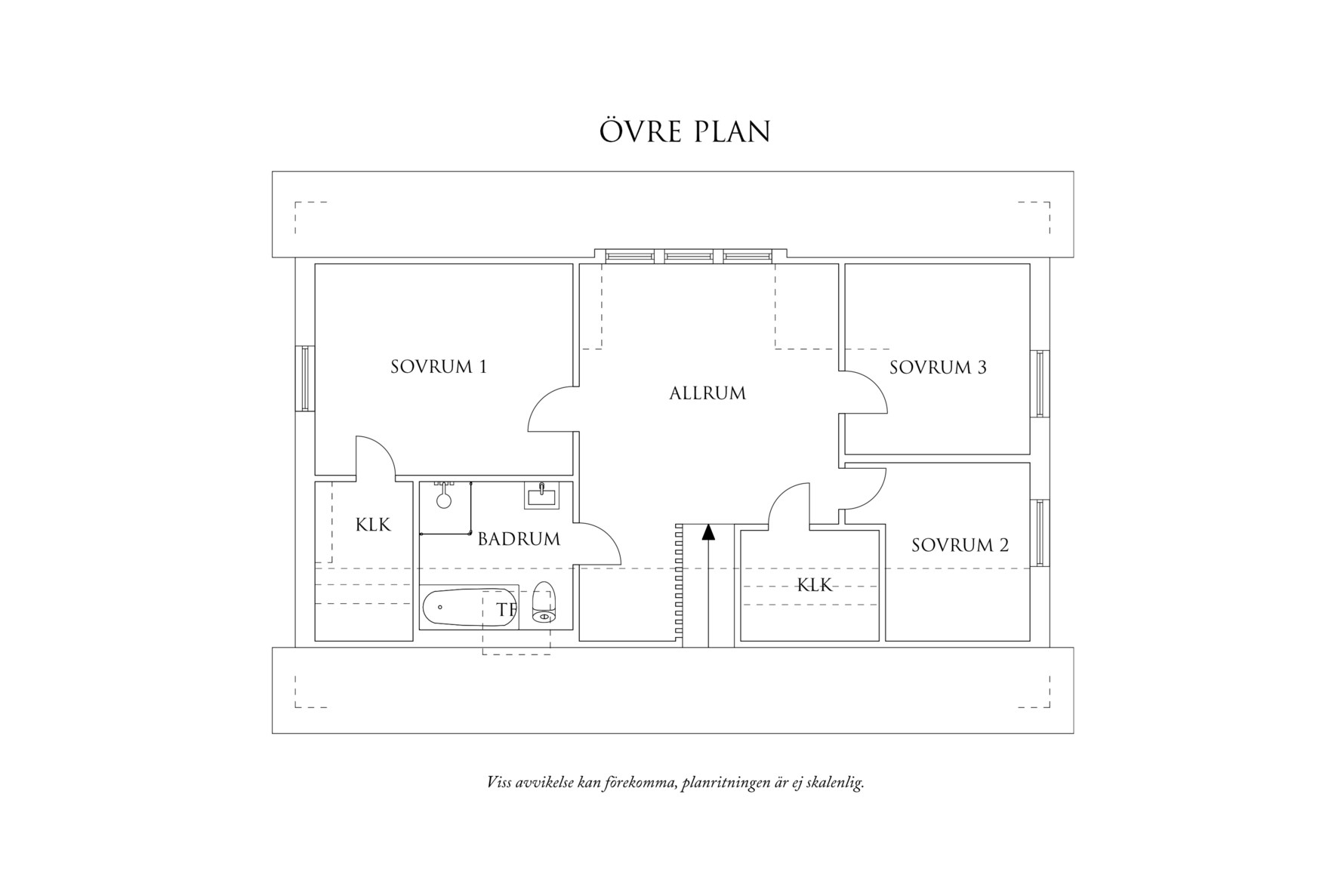 Planritning 2 Äspereds Skogsväg 34