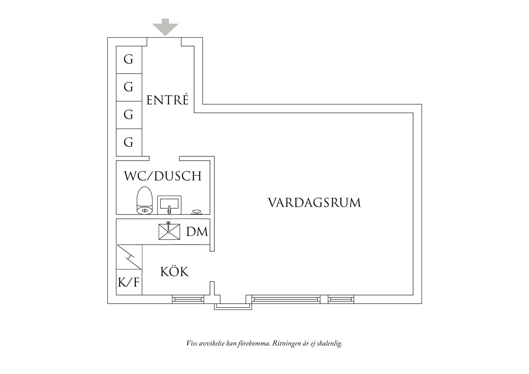 Planritning 1 Nordostpassagen 14