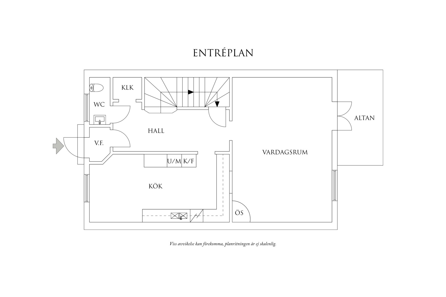 Planritning 1 Sankt Sigfridsgatan 63