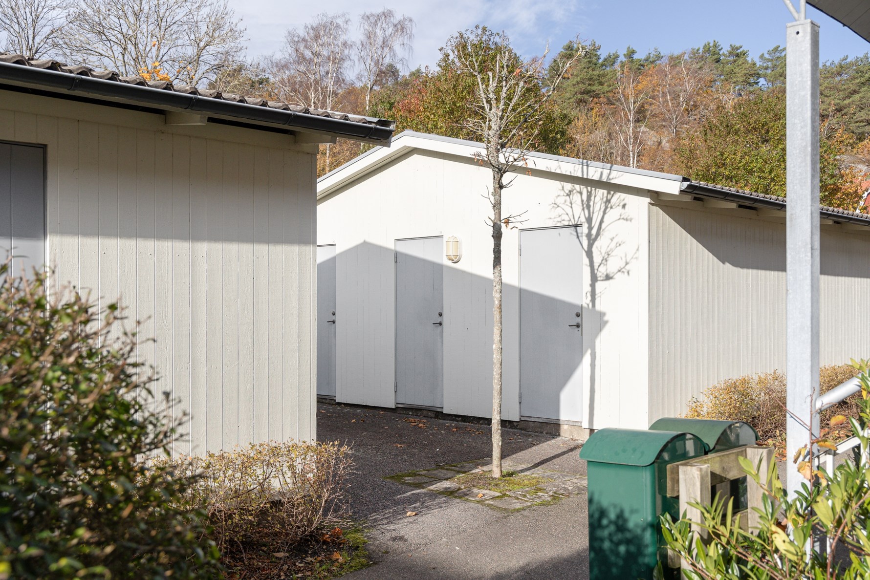 Förråd 10 meter bort