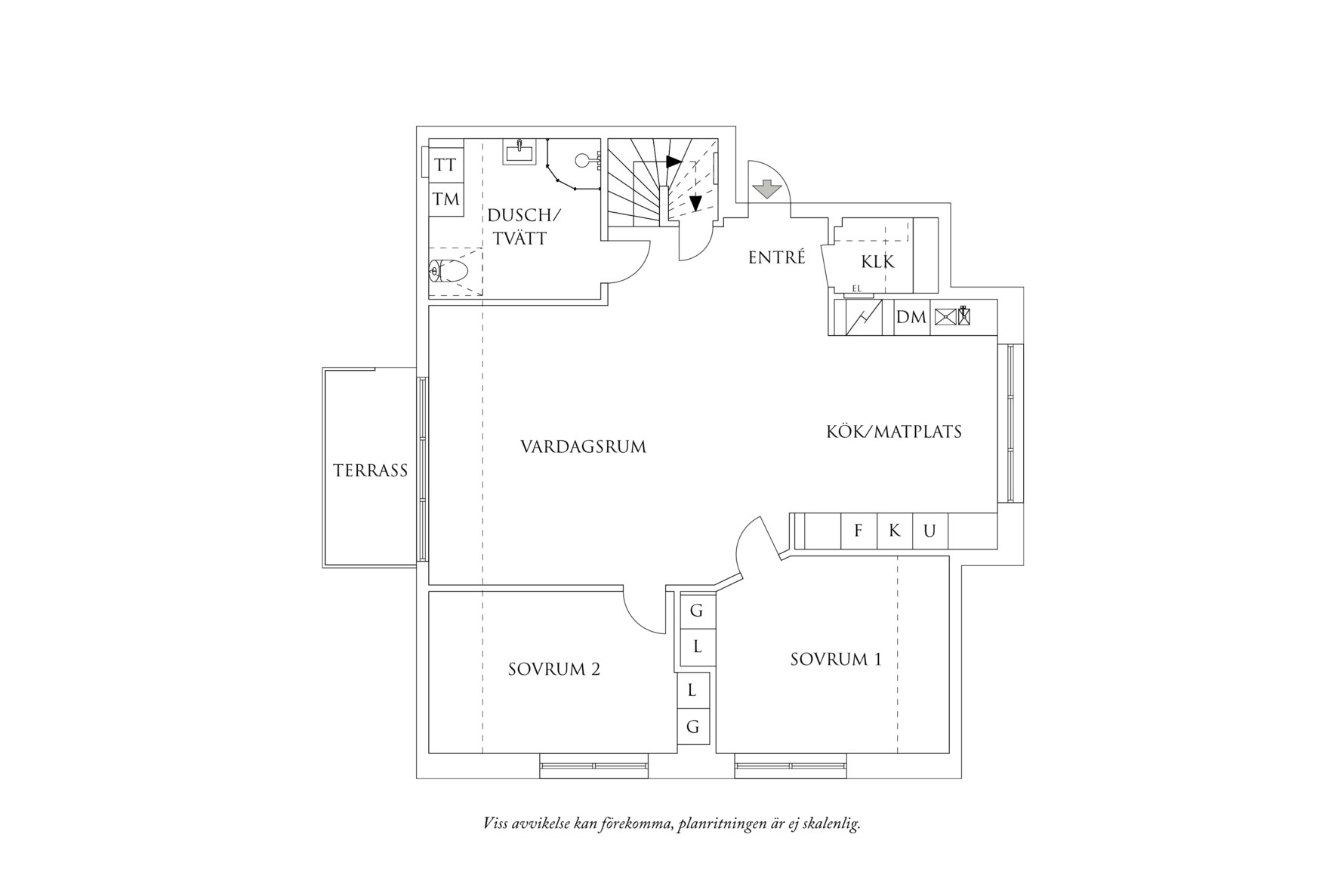 Planritning 1 Resliden 20