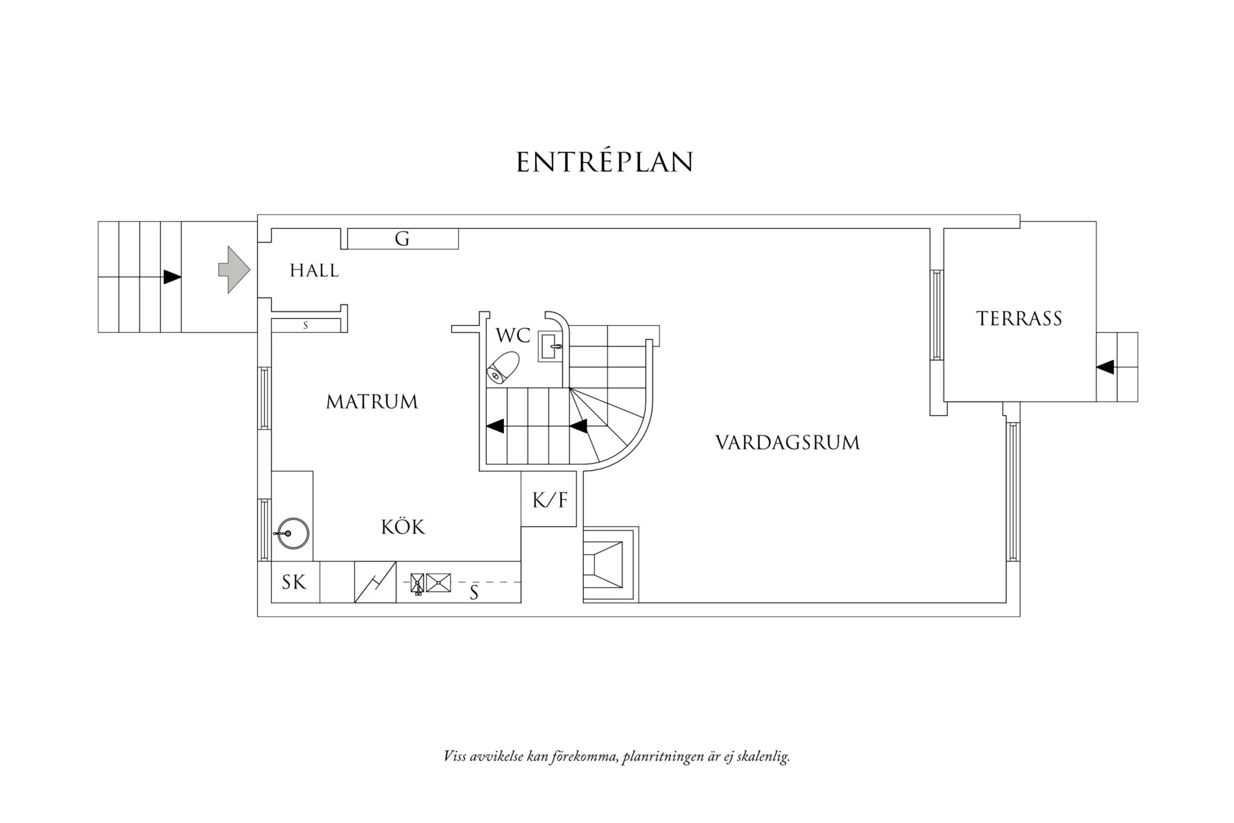 Planritning 1 Birkagatan 27