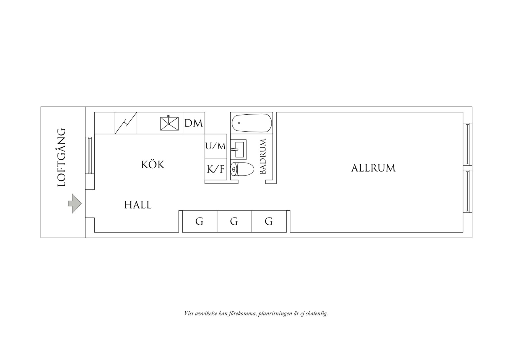 Planritning 1 Seglaregatan 10