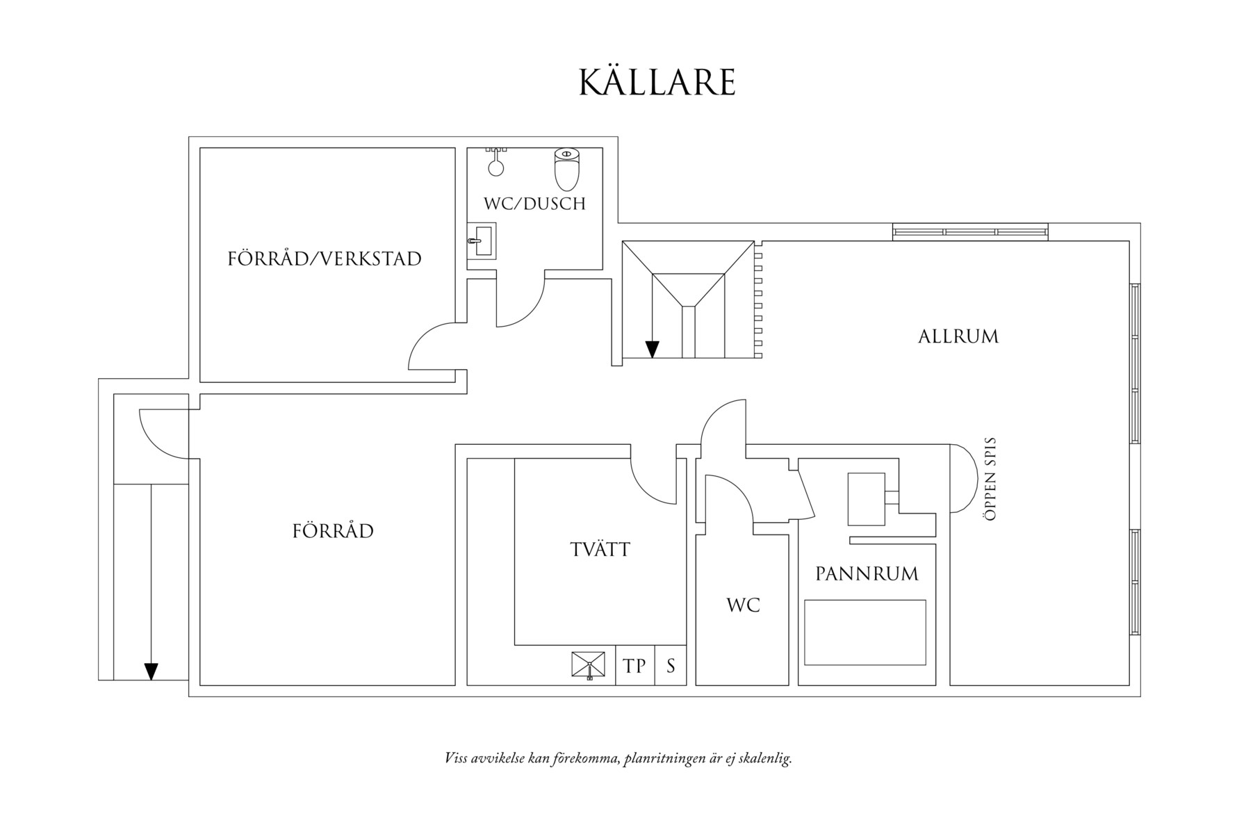 Planritning 2 Askims kyrkväg 57A