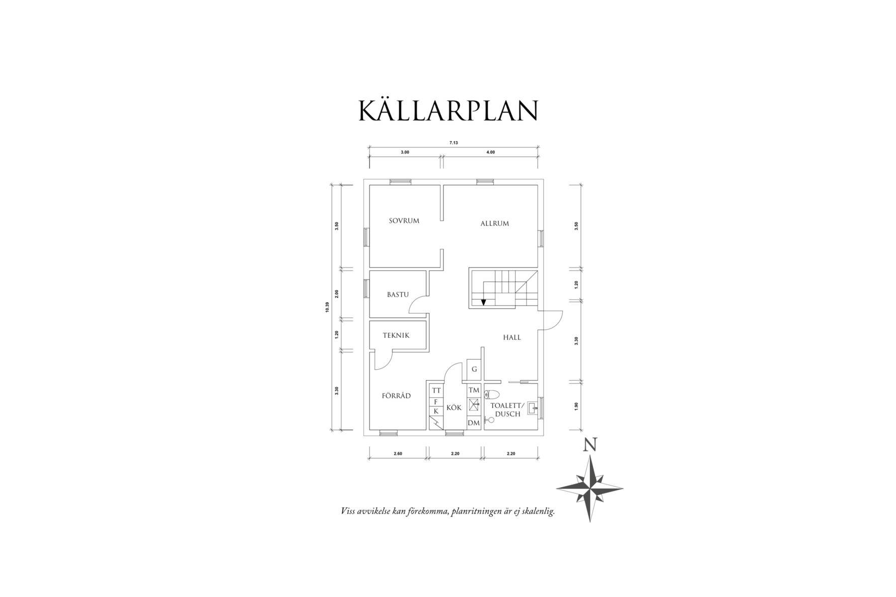 Planritning 3 Gamla Sörredsvägen 120