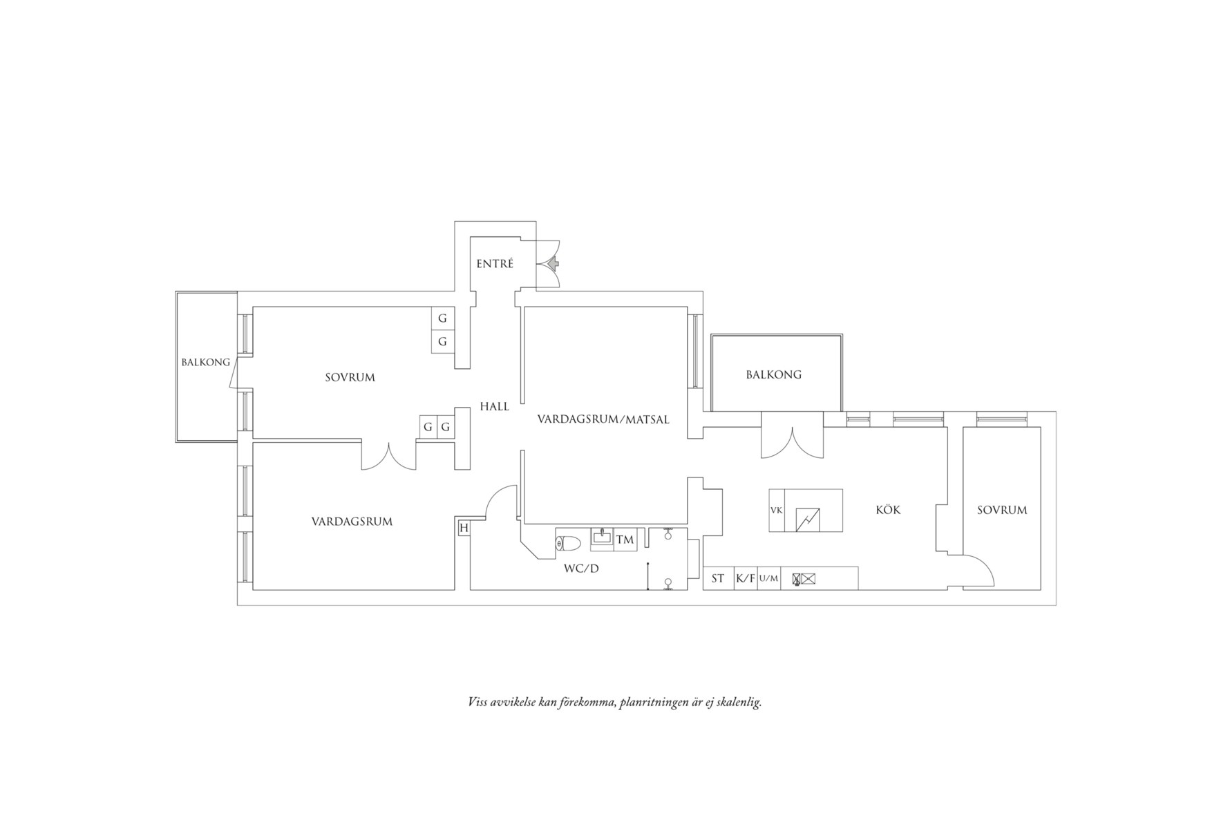 Planritning 1 Plantagegatan 13