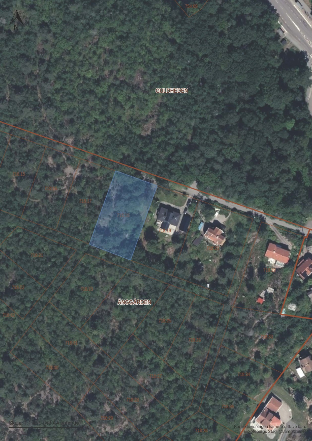 Ortofoto Änggården 718 18