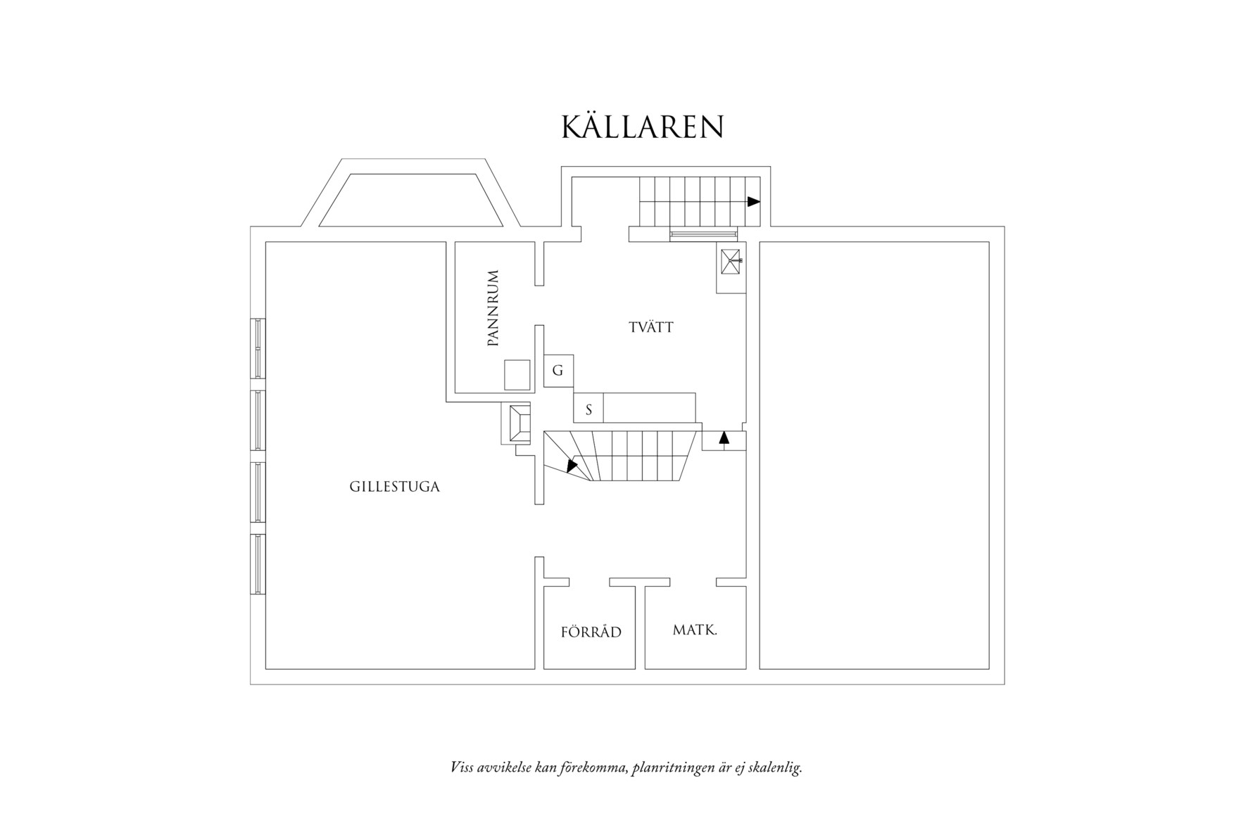 Planritning 3 Cedergatan 2B