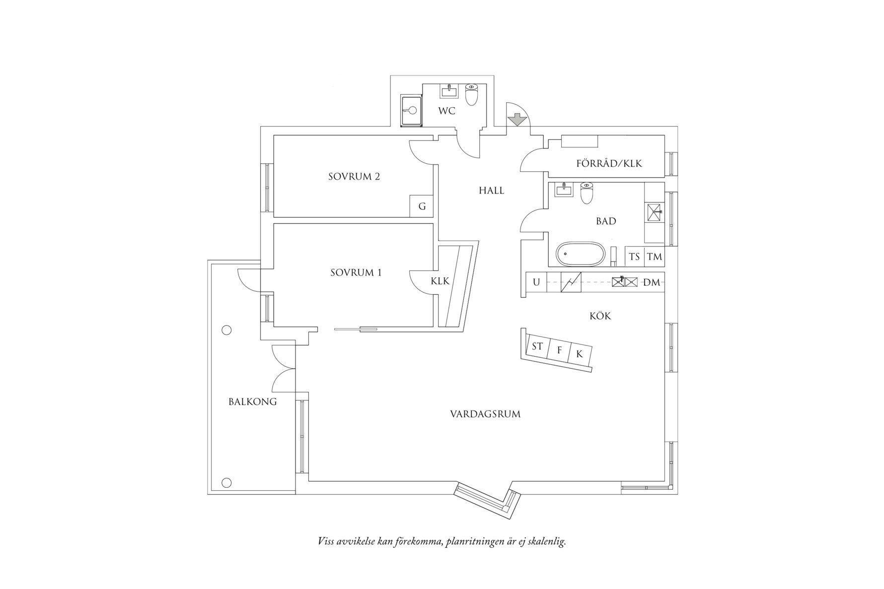 Planritning 1 Storgatan 24