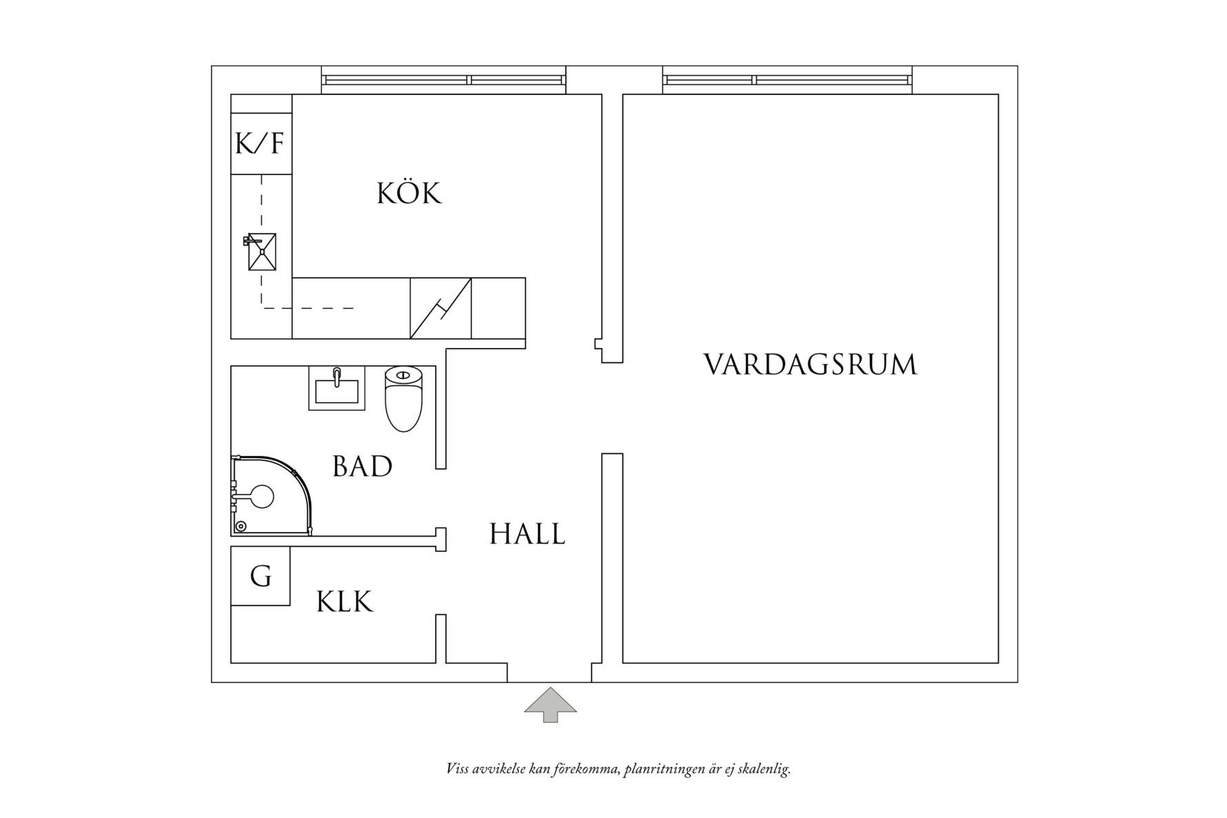 Planritning 1 Axgatan 24