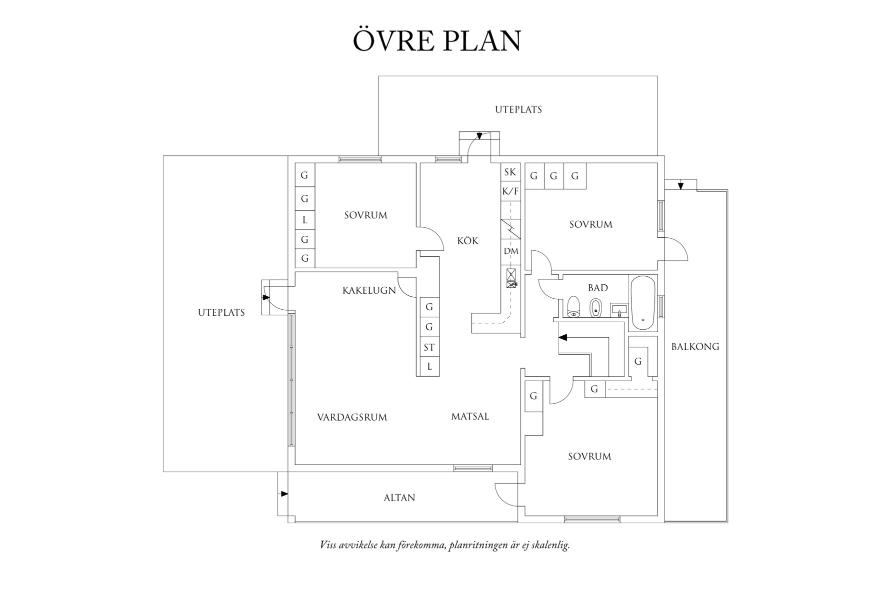 Planritning 2 Äspereds skogsväg 108