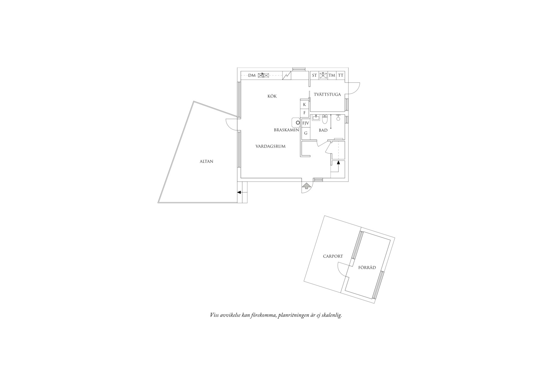 Planritning 1 Tånguddsbacken 17