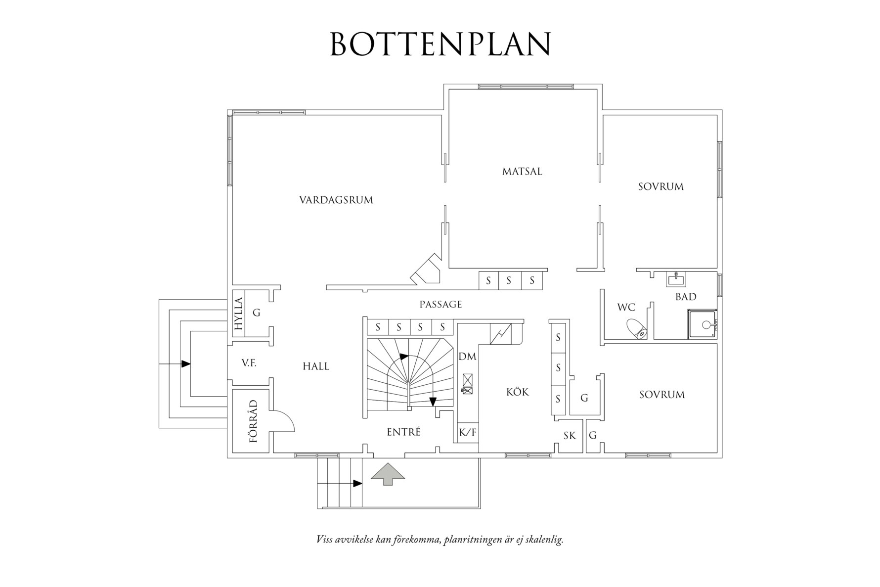 Planritning 2 Barrskogsgränd 11