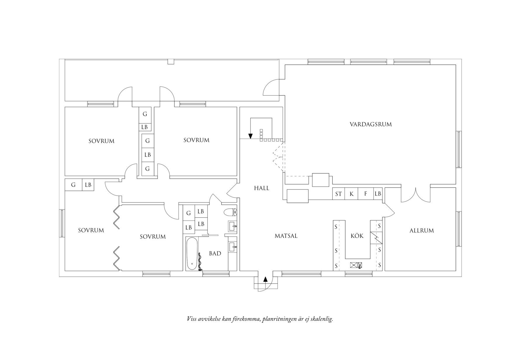 Planritning 2 Kläppestigen 12