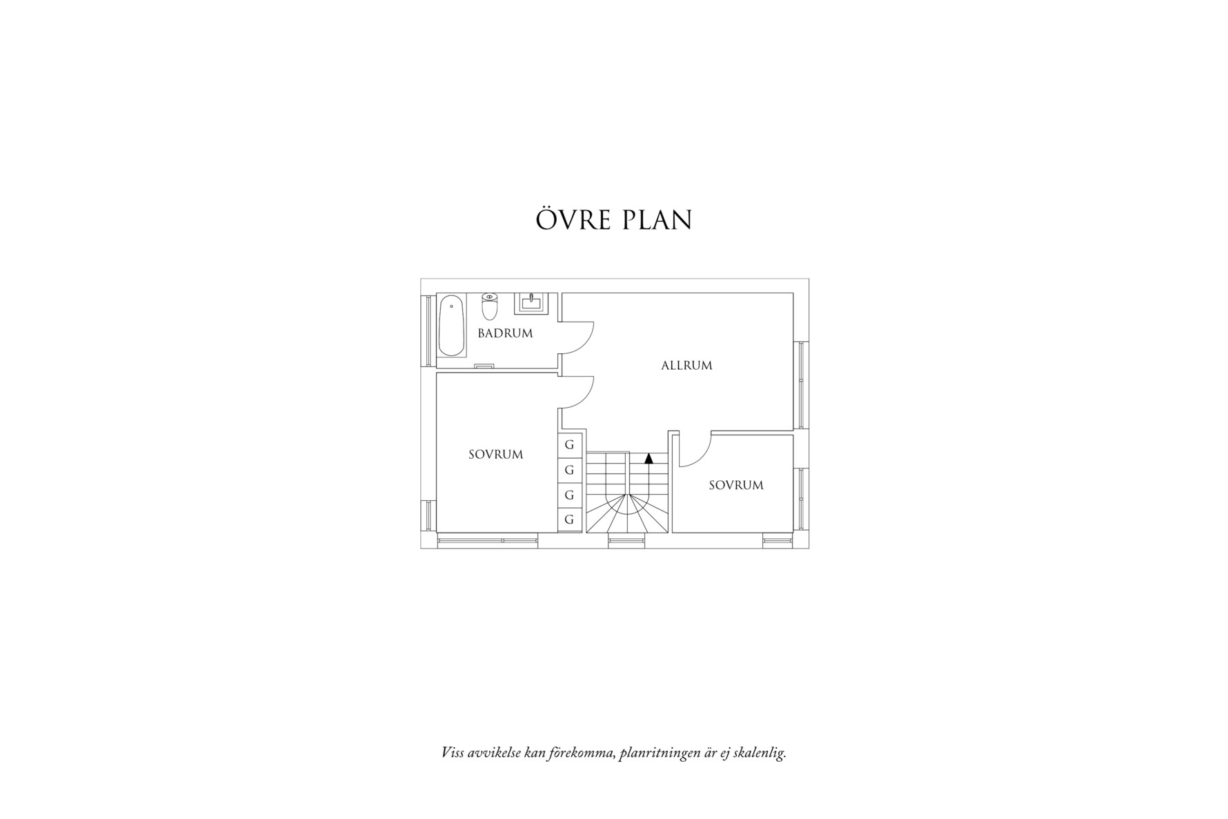 Planritning 2 Agda Helins väg 3