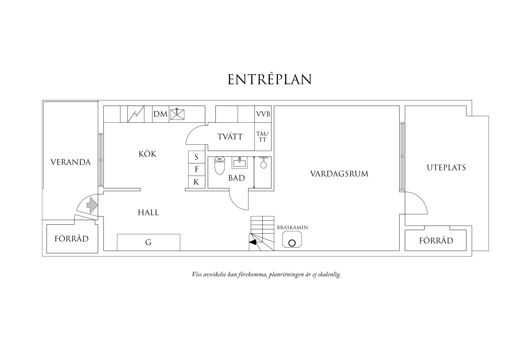Planritning 1 Ängslyckan 6