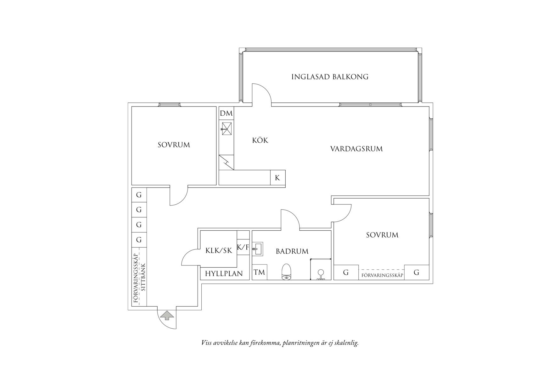 Planritning 1 Styrfarten 2A