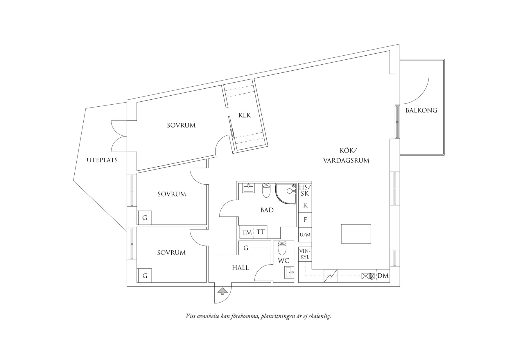 Planritning 1 Önneredsvägen 118