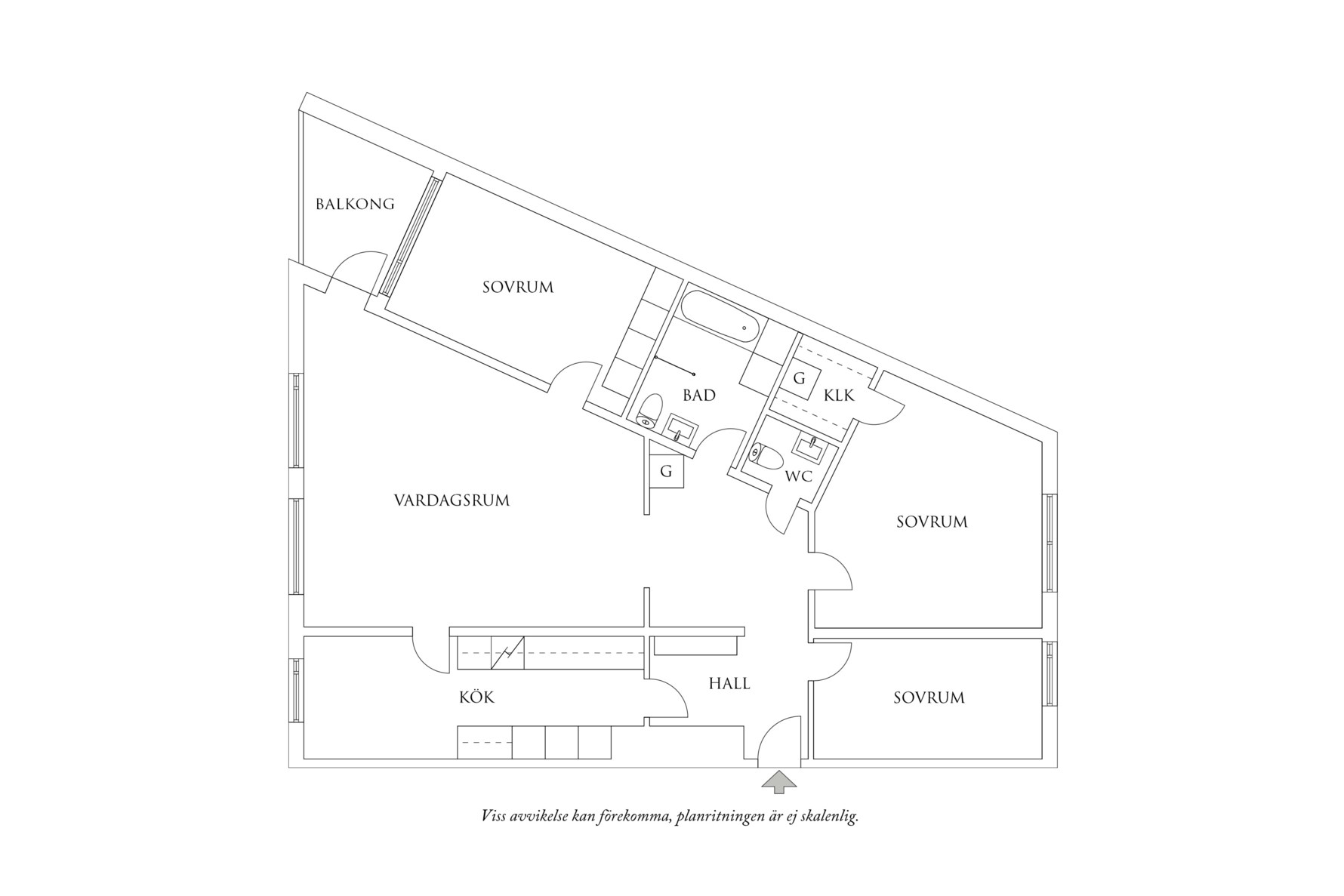 Planritning 1 Nilssonsberg 12