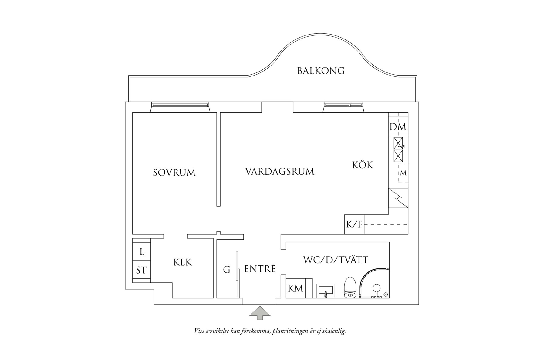 Planritning 1 Frida Hjertbergs Gata 1