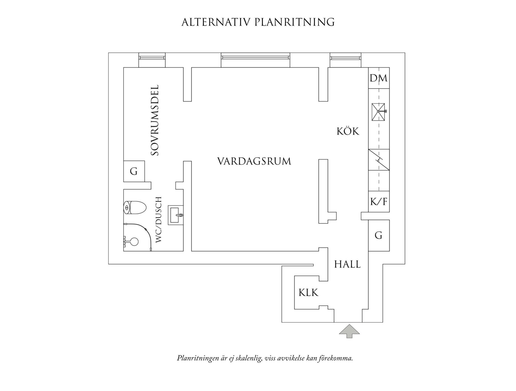 Planritning 2 Lundgrensgatan 12