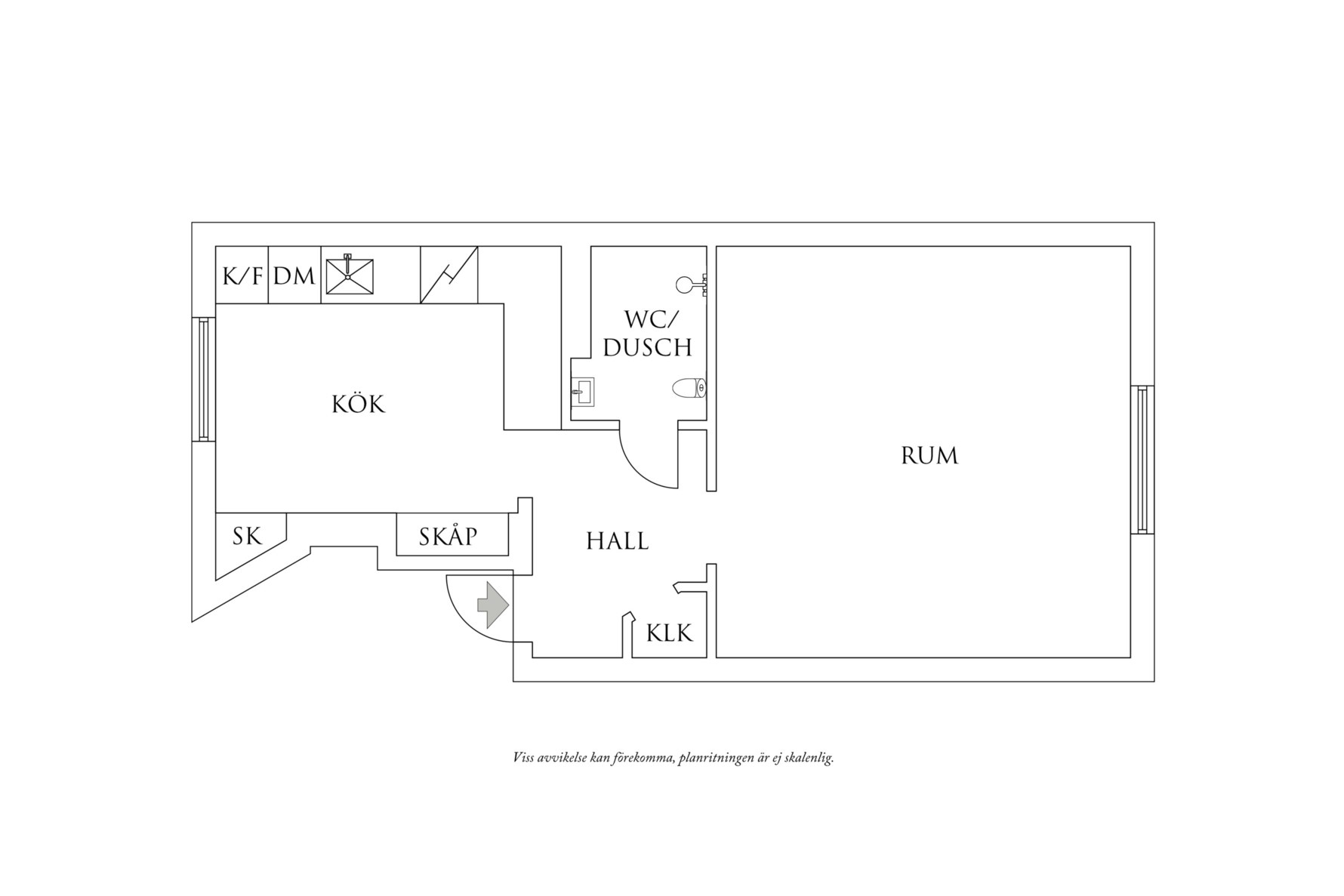 Planritning 1 Gustavsplatsen 1I