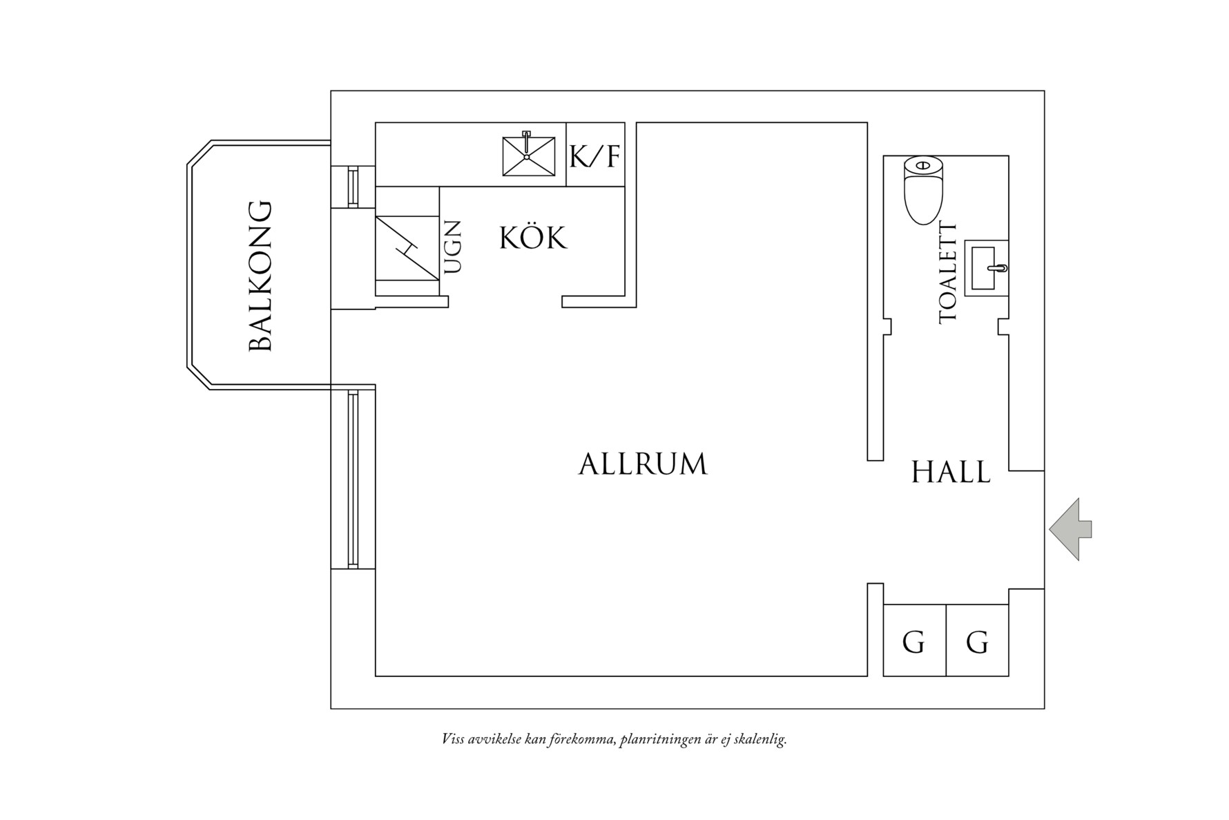Planritning 1 Toppsegelsgatan 1