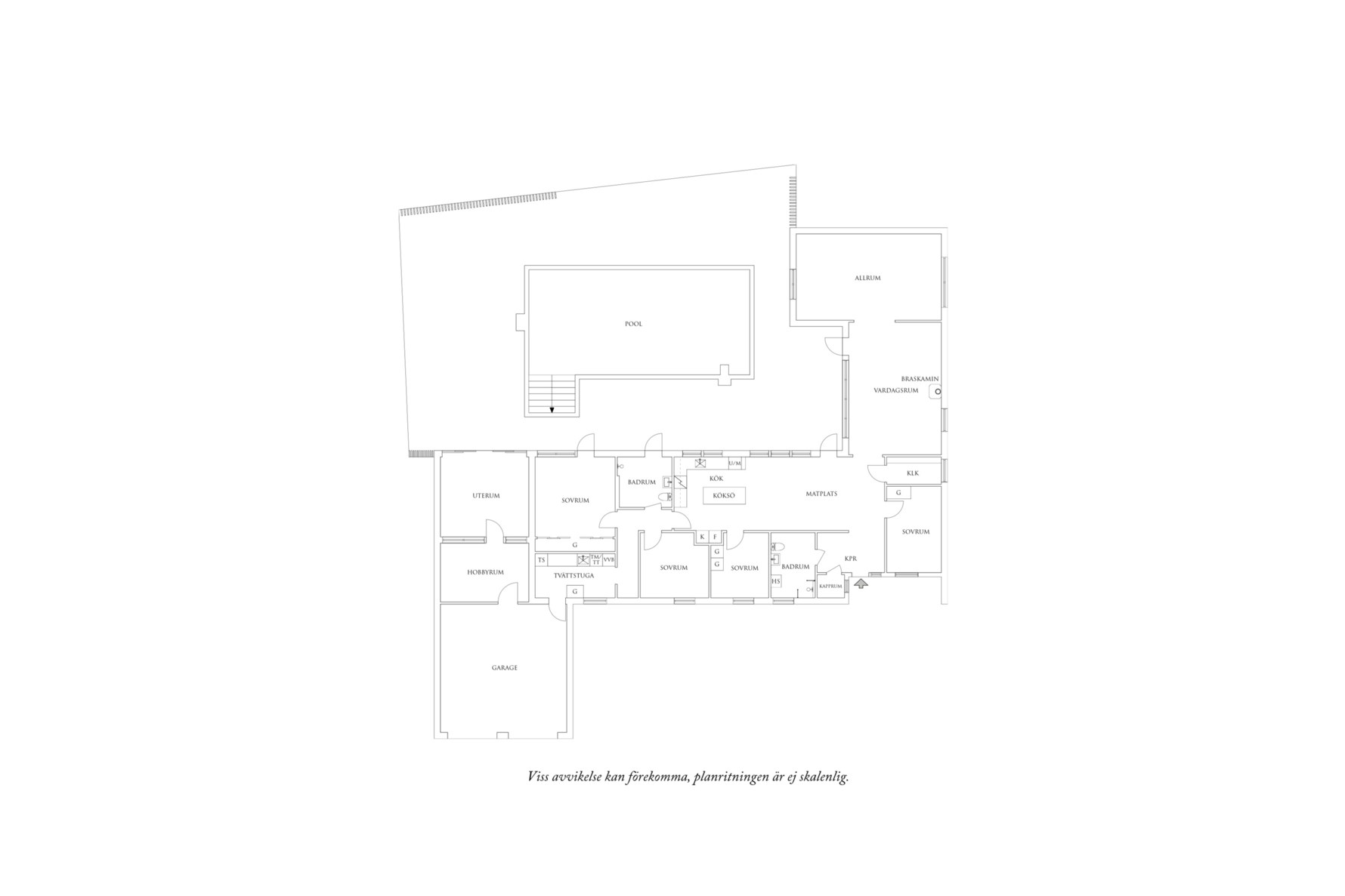 Planritning 1 Lyckhemsvägen 10