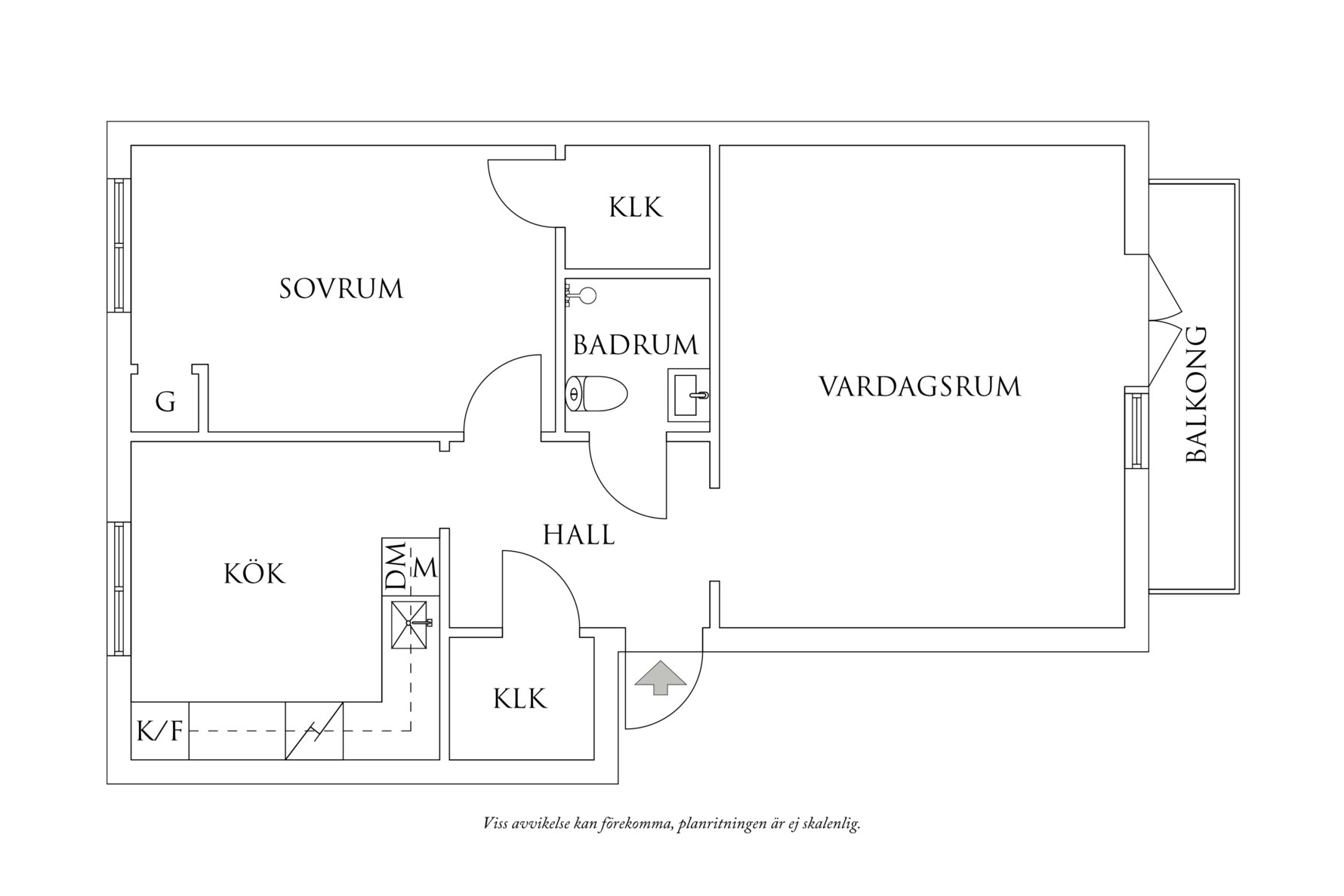 Planritning 1 Ulfsparregatan 1A