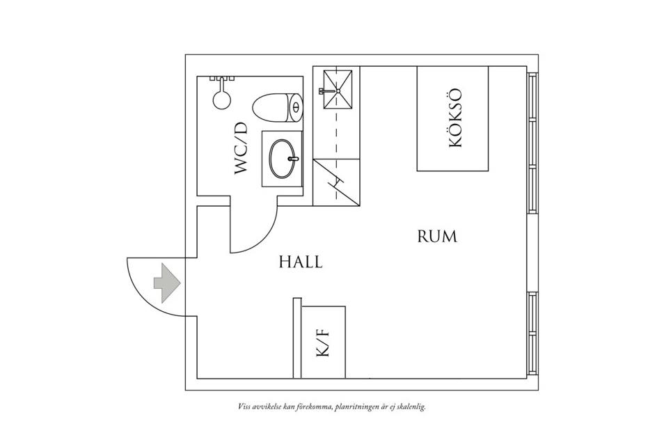 Planritning 1 Mattssonsliden 14