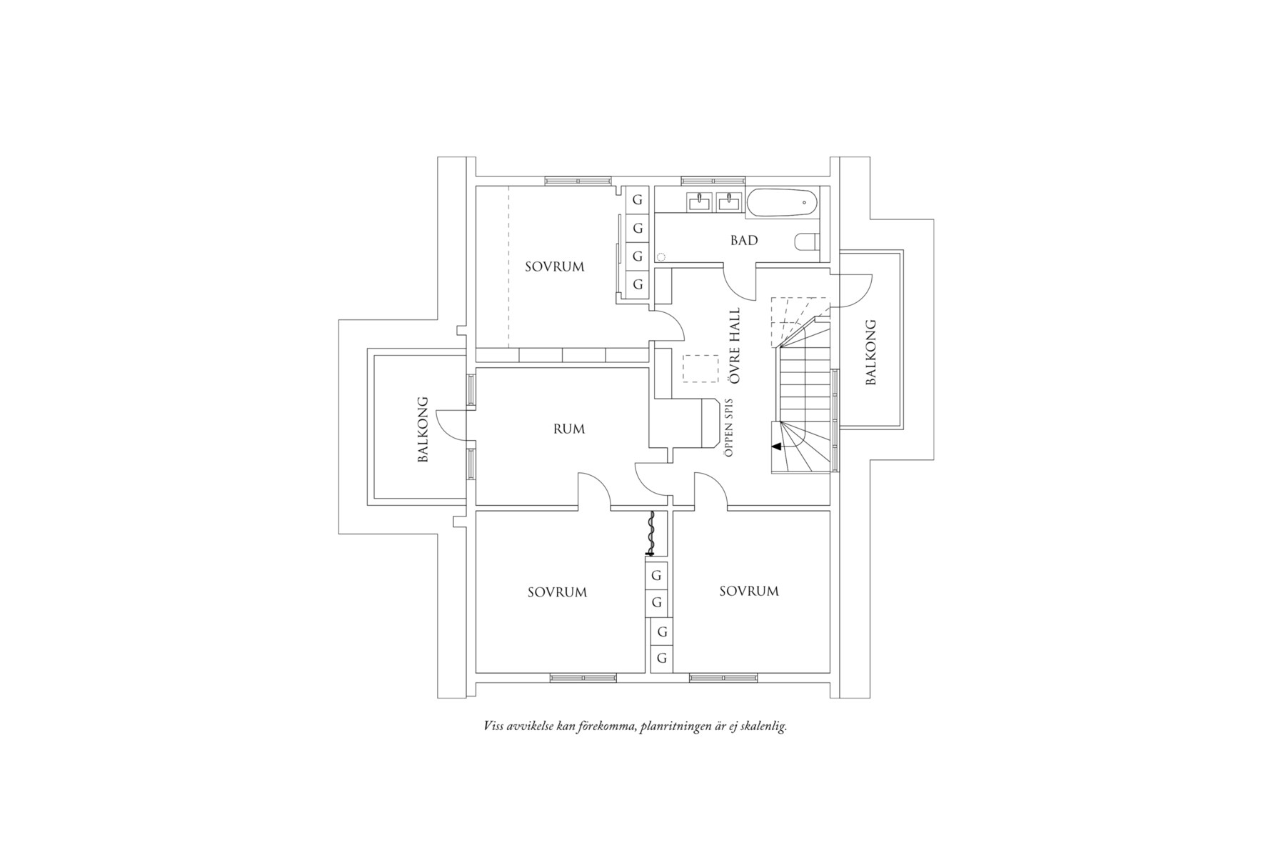 Planritning 2 Rörviksgatan 68