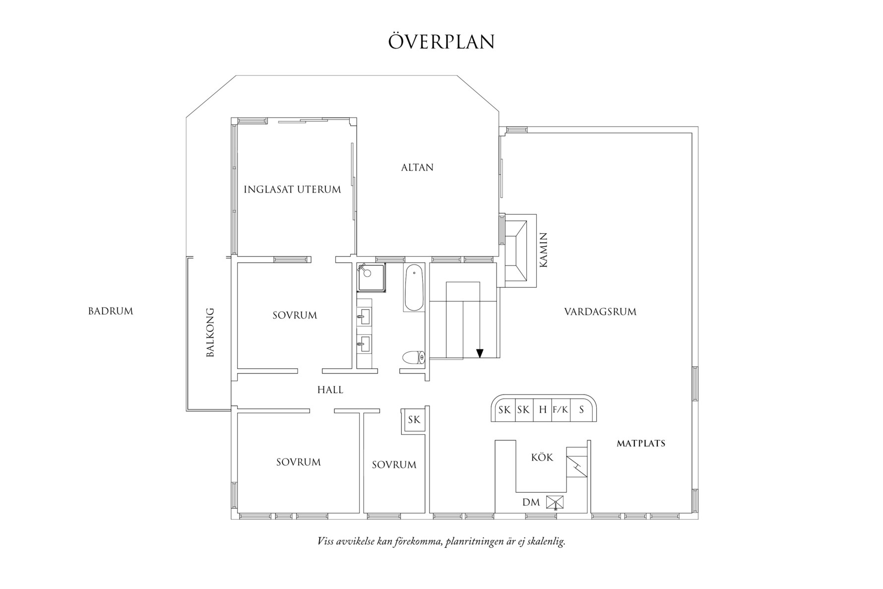Planritning 2 Ryd Västergårdsvägen 81