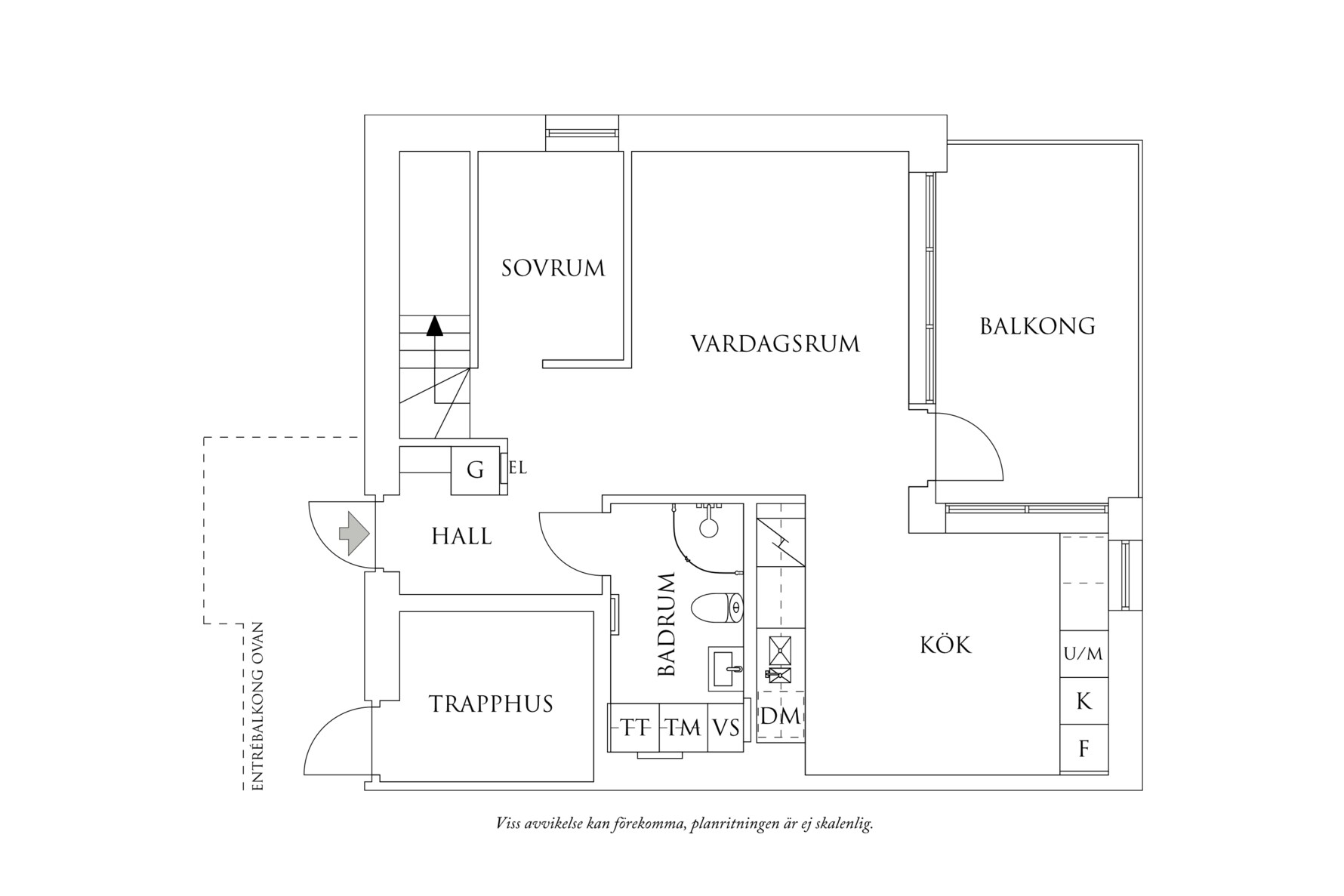 Nedre plan - Våning 2