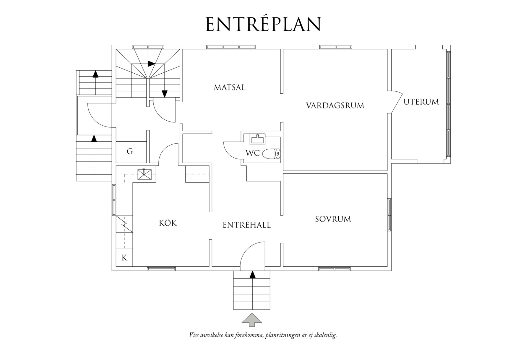 Planritning 1 Krokslätts parkgata 27