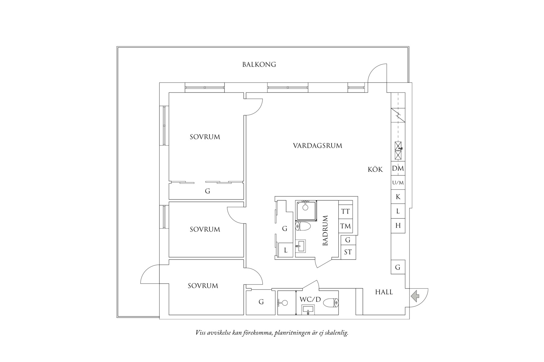 Planritning 1 Skalldalsbacken 8