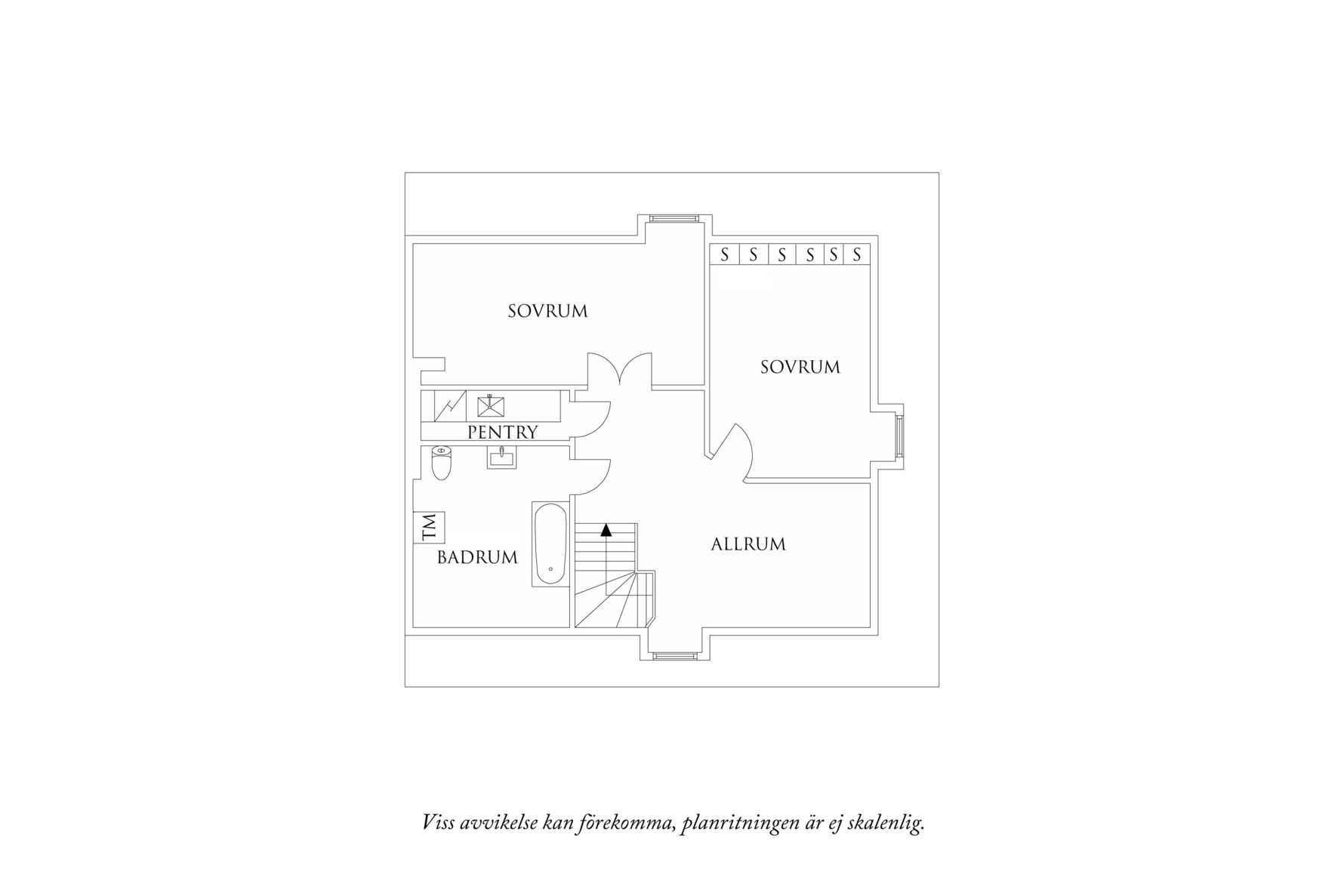 Planritning 2 Änggårdsgatan 48