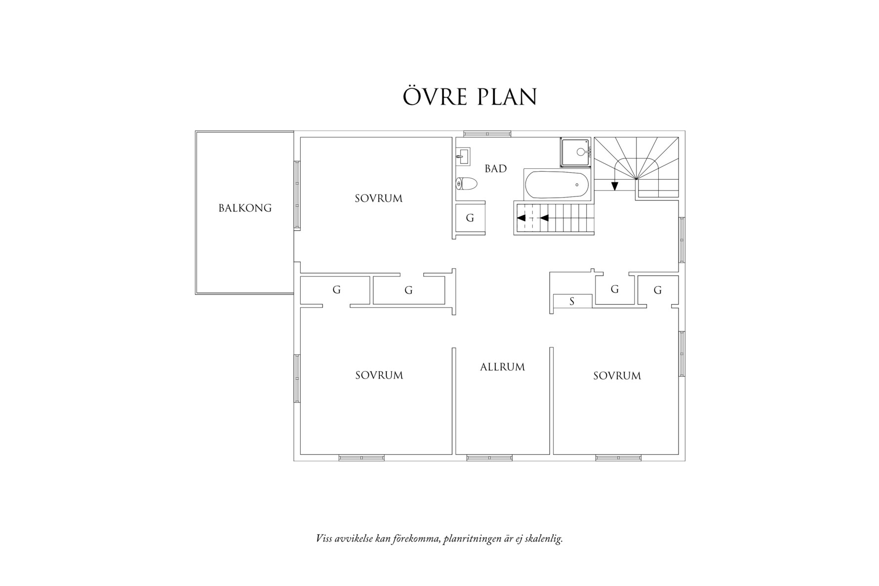 Planritning 2 Oxhagsgatan 63
