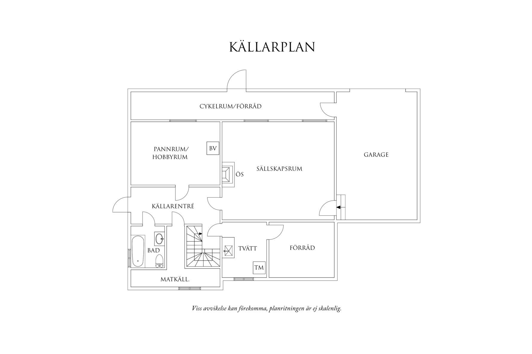 Planritning 3 Gullyckevägen 12
