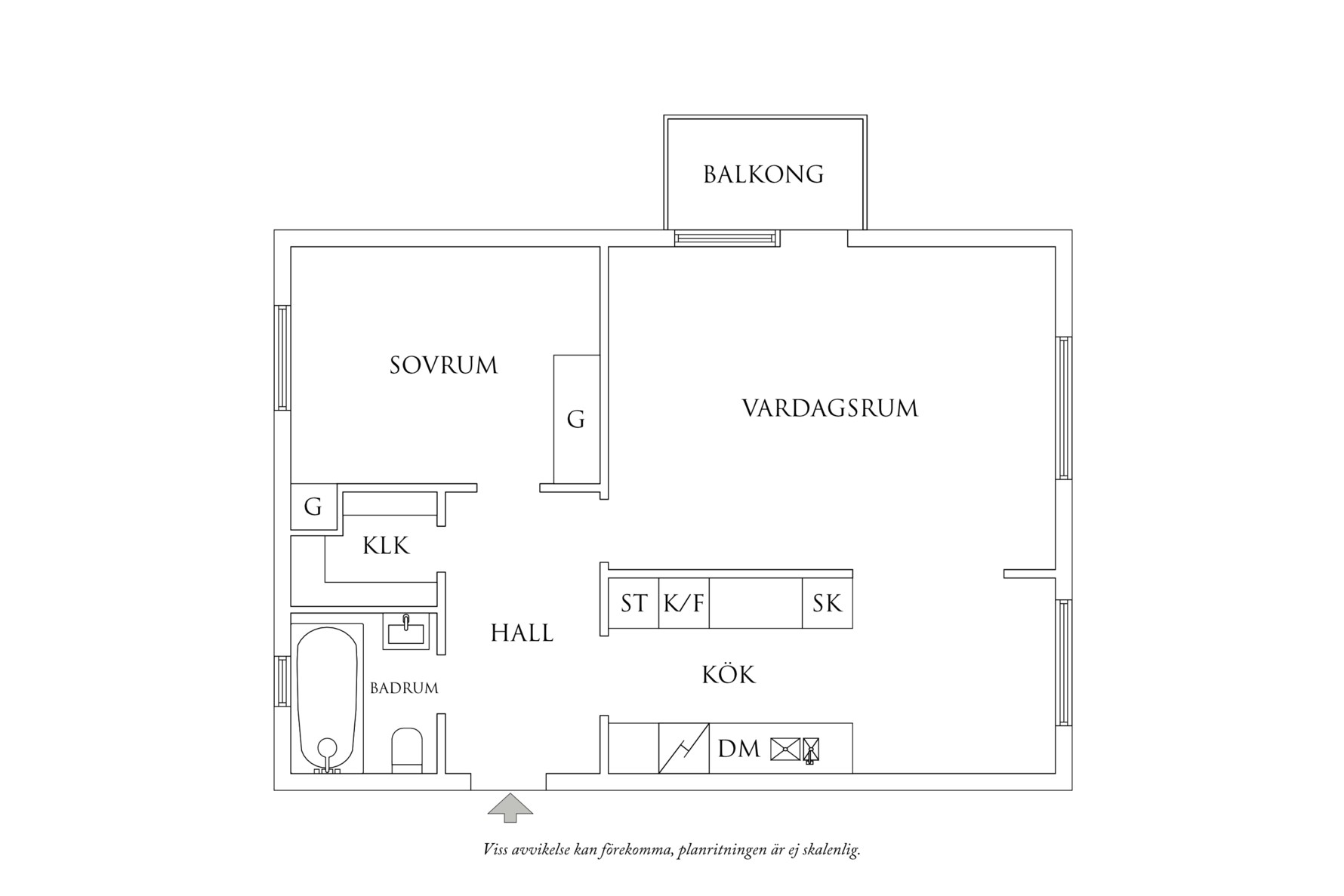 Planritning 1 Kabelgatan 12
