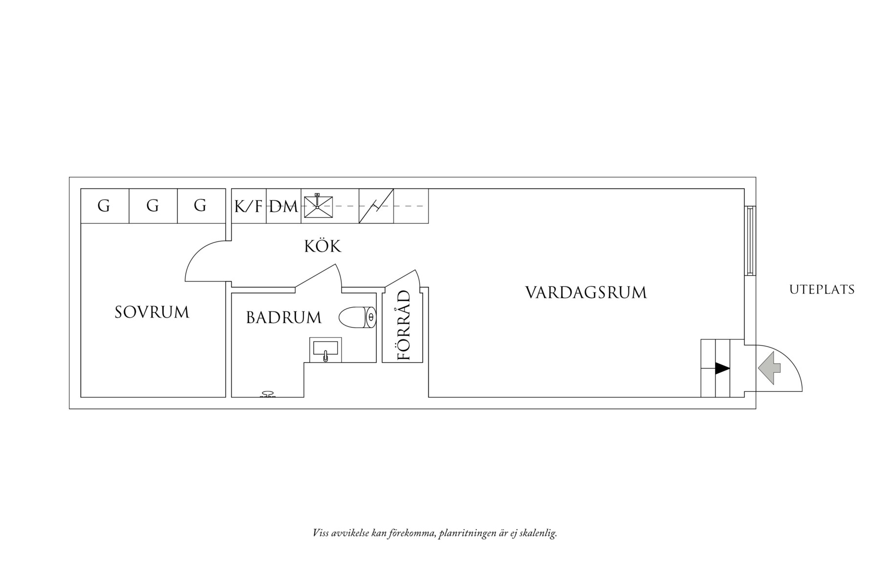 Planritning 1 Föreningsgatan 14