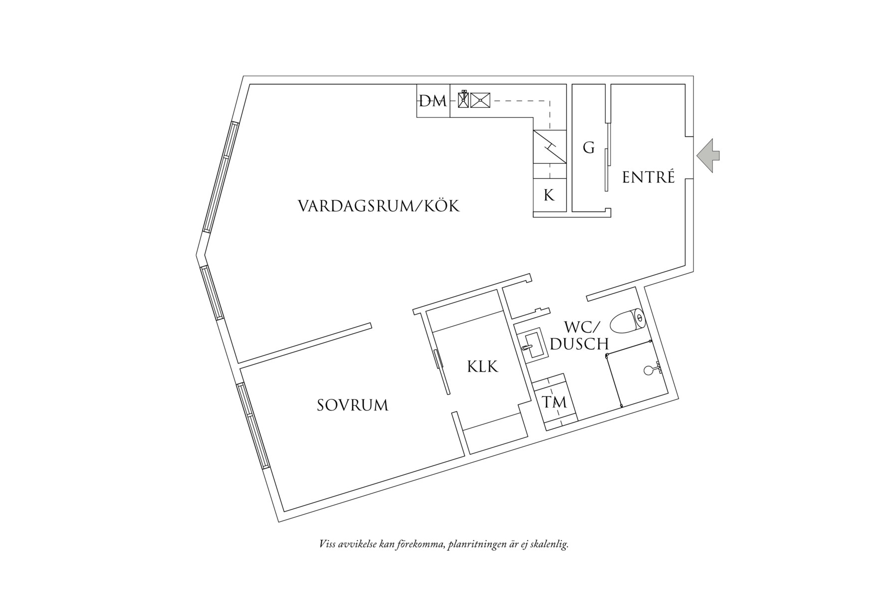 Planritning 1 Bratteråsgatan 40